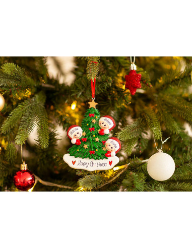 Albero di Natale con stella per 3