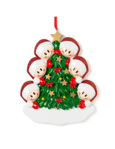 Albero di Natale con stella per 6