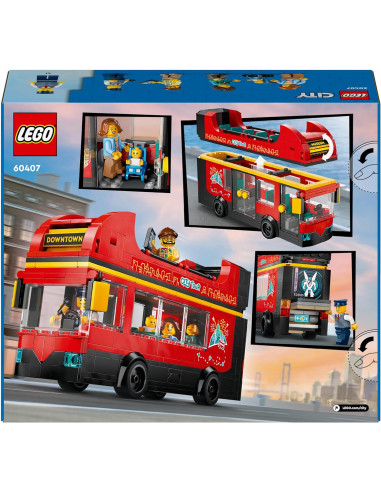 Lego City - Autobus Turistico Rosso a Due Piani
