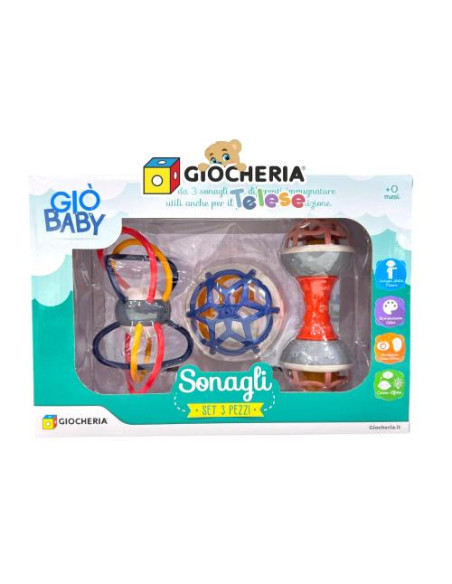 Gio' Baby Sonaglio 3 pezzi