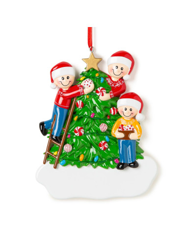 Decorando l'albero in 3