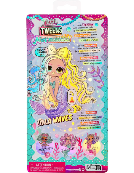 LOL Surprise Tweens Marmaid Doll Lola Waves
