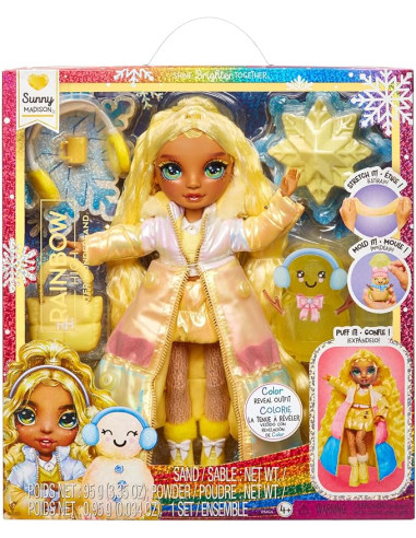 Rainbow High Winter Wonderland Sunny (Yellow)