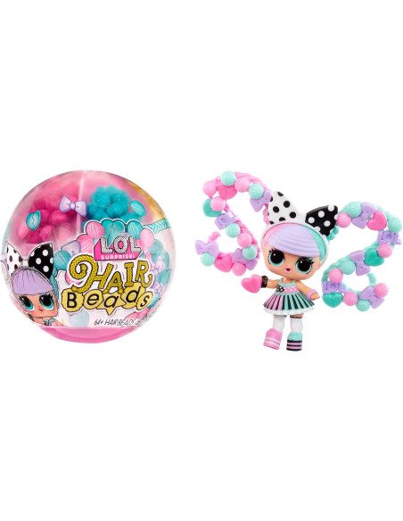 LOL Surprise Hair Beads Tots 8 modelli in Sidekick