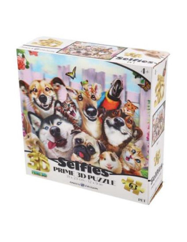 Puzzle 63 pz Pet Selfie