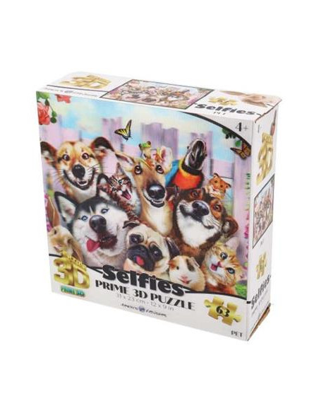 Puzzle 63 pz Pet Selfie