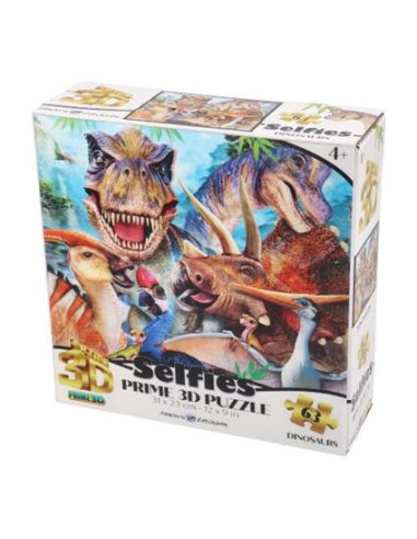 Puzzle 63 pz Dinosaur Selfie