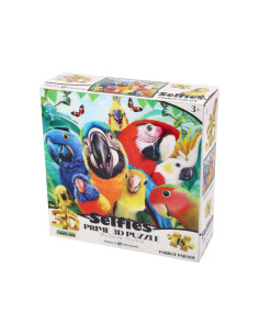 Puzzle 48 pz Parrot Paradise Selfie