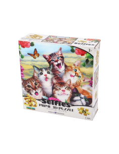 Puzzle 48 pz Cat Selfie