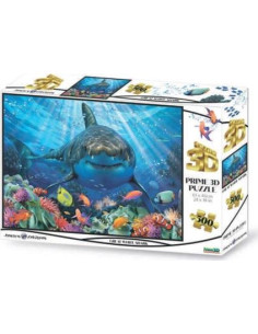 Puzzle 3D Generici 500pz Squalo bianco