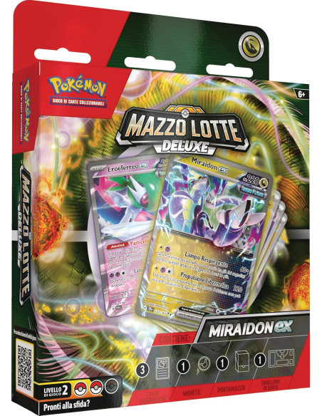 Mazzo Lotte Deluxe Miraidon Ex / Koraidon Ex