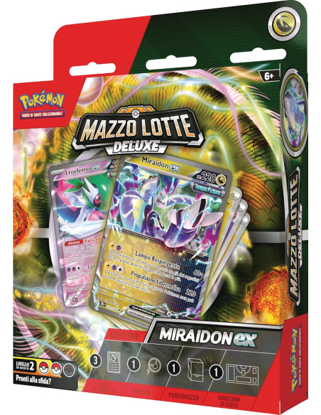 Mazzo Lotte Deluxe Miraidon Ex / Koraidon Ex