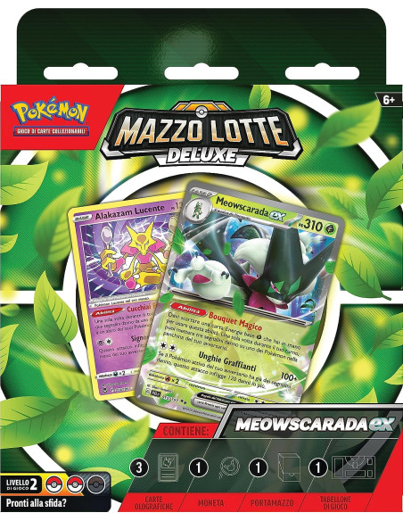 Mazzo Lotte Deluxe Quaquaval-ex e Mewscarada-ex del GCC Pokémon