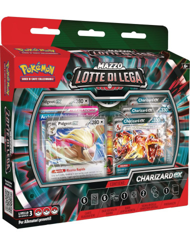 Pokemon  Mazzo Lotte di Lega Charizard-ex 