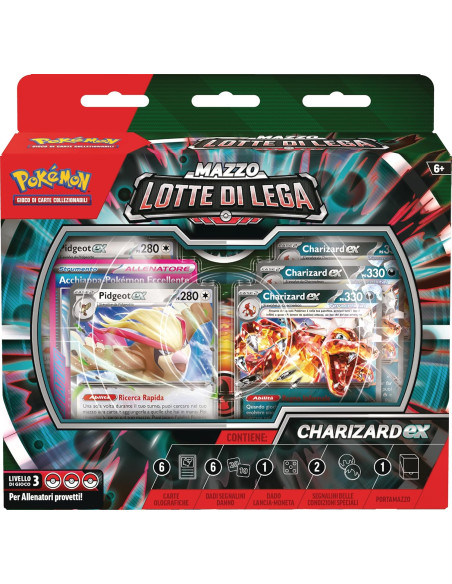 Pokemon  Mazzo Lotte di Lega Charizard-ex 