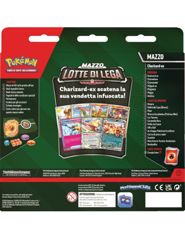 Pokemon  Mazzo Lotte di Lega Charizard-ex 