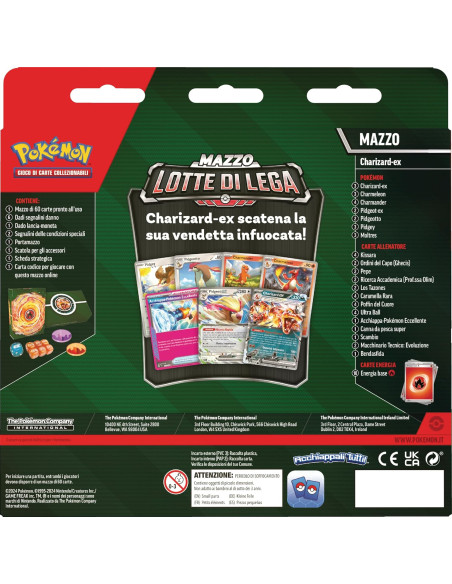 Pokemon  Mazzo Lotte di Lega Charizard-ex 