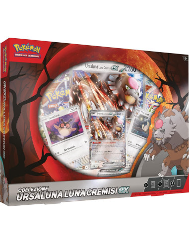 Pokemon Ex Box Ursaluna Luna Cremisi