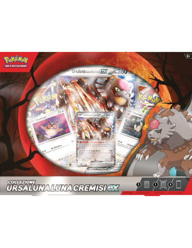 Pokemon Ex Box Ursaluna Luna Cremisi