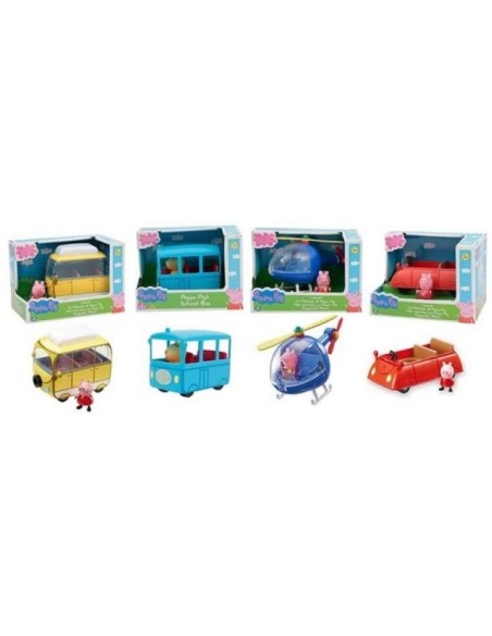 PEPPAPIG VEICOLI 4 MODELLI 