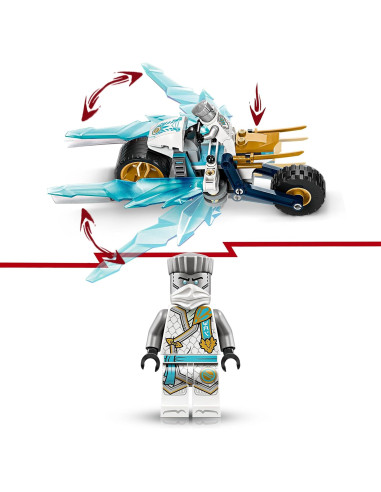 Lego Ninjago - Moto di Ghiaccio di Zane