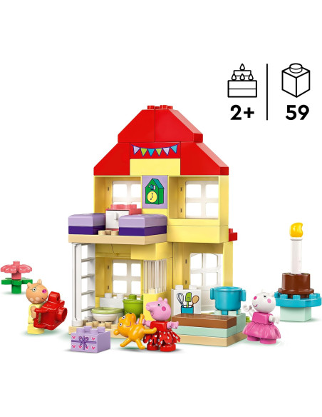 Lego Duplo - La Casa del Compleanno di Peppa Pig
