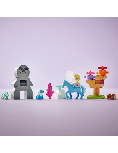 Lego Duplo Disney - Elsa e Bruni nella foresta incantata