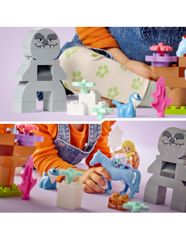 Lego Duplo Disney - Elsa e Bruni nella foresta...