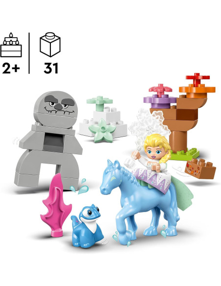 Lego Duplo Disney - Elsa e Bruni nella foresta incantata