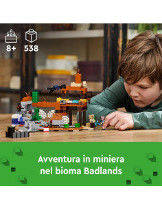 Lego Minecraft - La Miniera delle Badlands 2