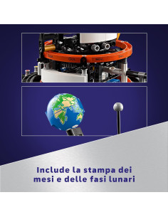 Lego Technic - Pianeta Terra e Luna in orbita 2