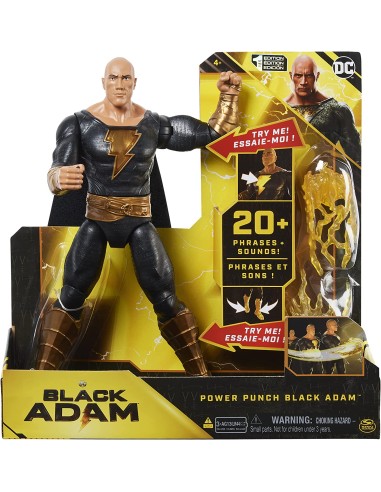 Personaggio Black Adam deluxe cm. 30