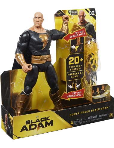 Personaggio Black Adam deluxe cm. 30