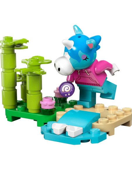 Lego Animal Crossing - Giuliano dipinge sulla spiaggia