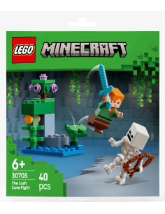 Lego Minecraft - Duello nella grotta lussureggiante