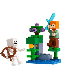 Lego Minecraft - Duello nella grotta lussureggiante 2