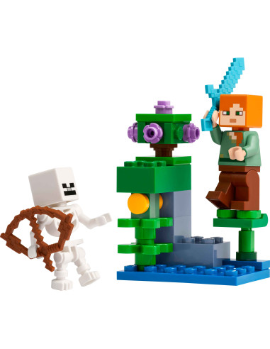 Lego Minecraft - Duello nella grotta...