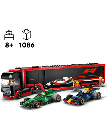 Lego City  - Autotrasportatore F1 con Monoposto...
