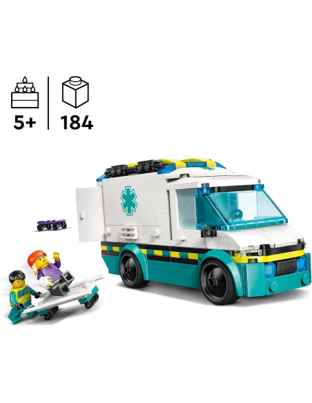 Lego City - Ambulanza di emergenza