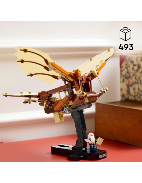 Lego Icons - macchina volante di Leonardo da Vinci