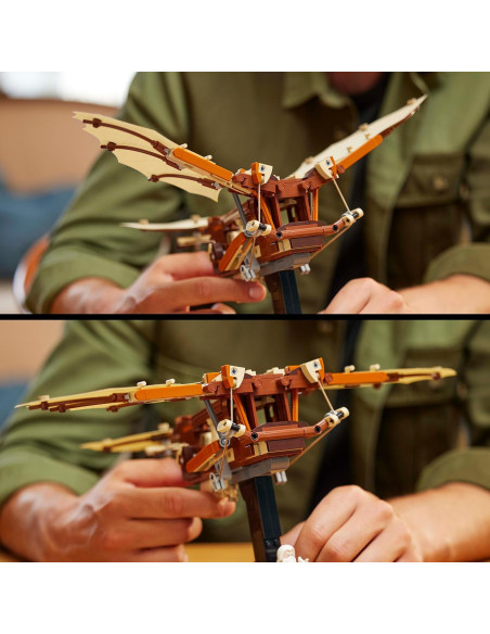 Lego Icons - macchina volante di Leonardo da Vinci