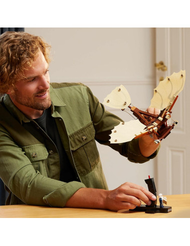 Lego Icons - macchina volante di Leonardo da Vinci