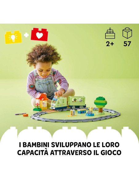 Lego Duplo town - Treno d'avventura interattivo