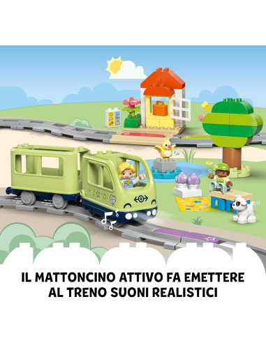 Lego Duplo town - Treno d'avventura interattivo