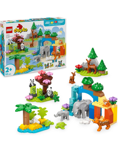 Lego Duplo town - Famiglia di animali 3 in 1