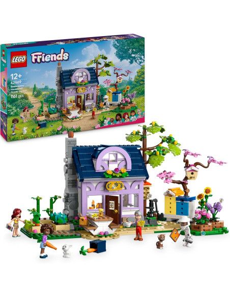 Lego Friends - Casa degli apicoltori e giardino fiorito