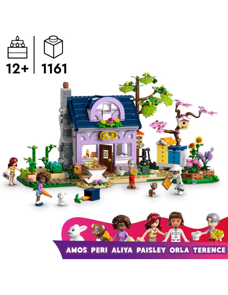 Lego Friends - Casa degli apicoltori e giardino fiorito