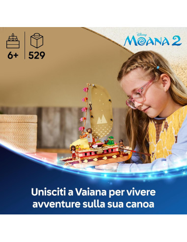 Lego Disney Princess - La canoa di Vaiana