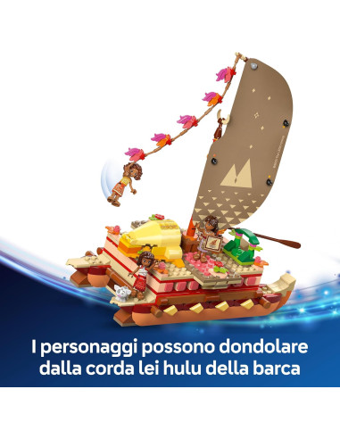 Lego Disney Princess - La canoa di Vaiana