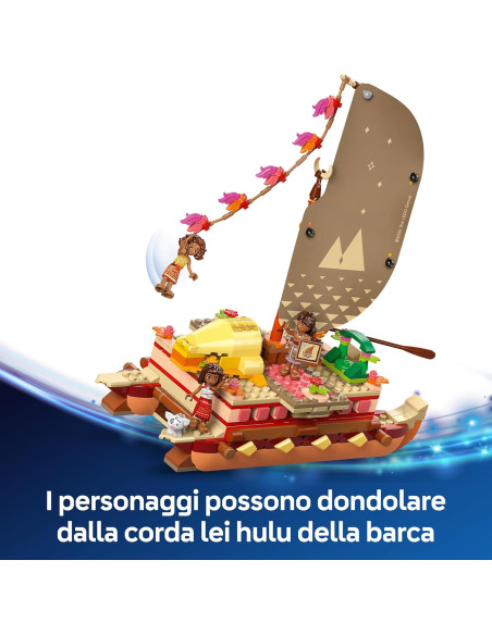 Lego Disney Princess - La canoa di Vaiana